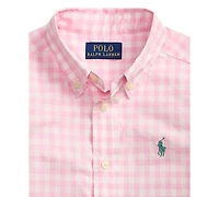 Polo Ralph Lauren Boys' 2-7 Plaid Button-Down Poplin Shirt