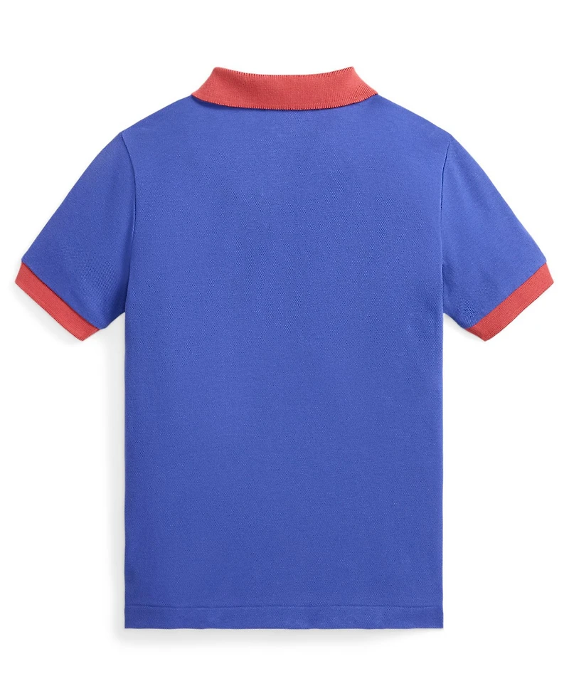 Polo Ralph Lauren Boys' 2-7 Two-Button Placket Polo Shirt