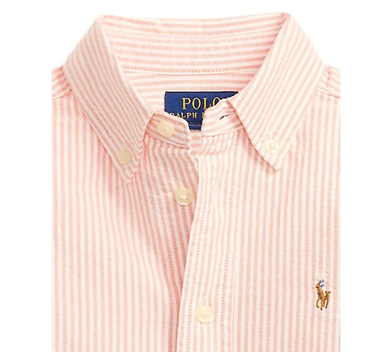 Polo Ralph Lauren Boys' 2-7 Striped Long-Sleeve Oxford Shirt