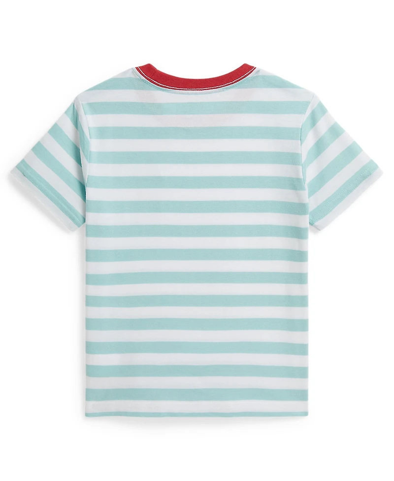 Polo Ralph Lauren Boys' 2T-7 Striped Crewneck T-Shirt