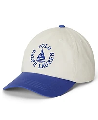 Polo Ralph Lauren Baby Boys' Logo Detail Chino Ball Cap