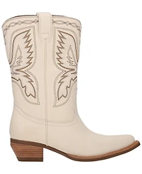 Frye and Co. Women's Irlene Short Deco Stitch Almond Toe Boots