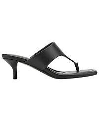 Marc Fisher Women's Yael Slip-On Square Toe Dress Sandals