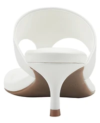 Marc Fisher Women's Yael Slip-On Square Toe Dress Sandals