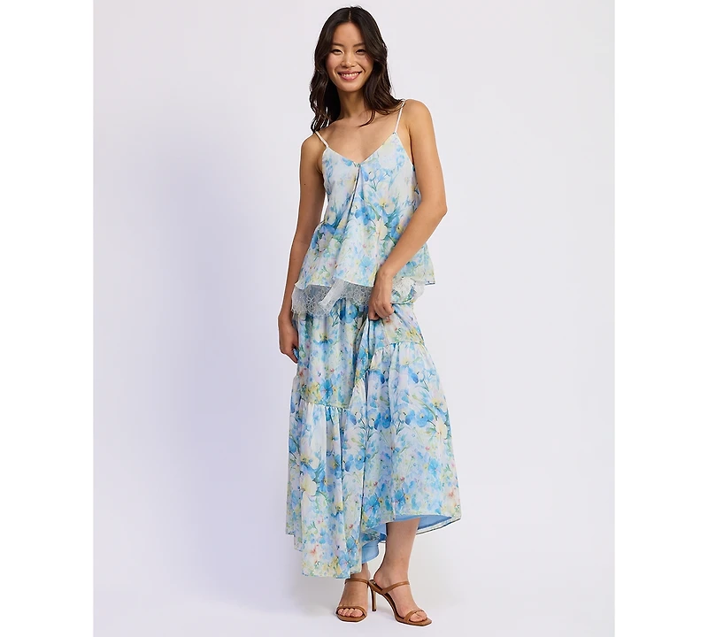 En Saison Women's Vivian V-Neck Top