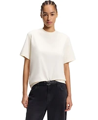 Boss by Hugo Women's Mercerized Cotton Relaxed-Fit T-Shirt