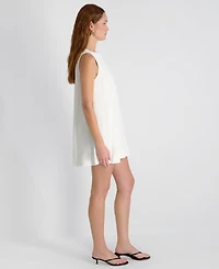 French Connection Women's Cooper Linen Sleeveless Mini Dress