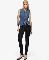 7 For All Mankind Women's V-Neck Vest