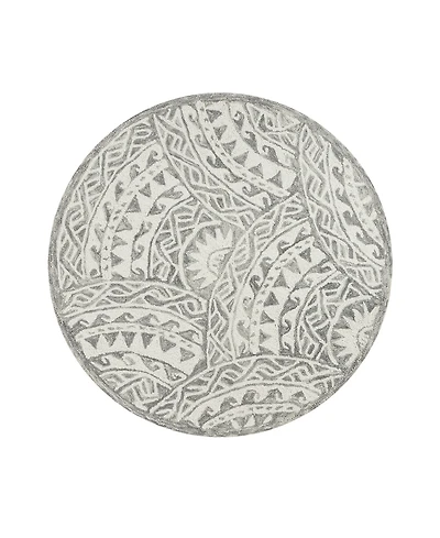 Lr Home Radiance Rdc-087 6' x 6' Round Area Rug
