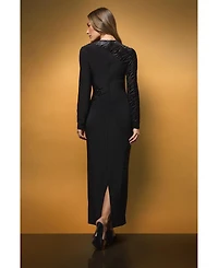 Coast Women's Muse Zebra Mesh Maxi Dress