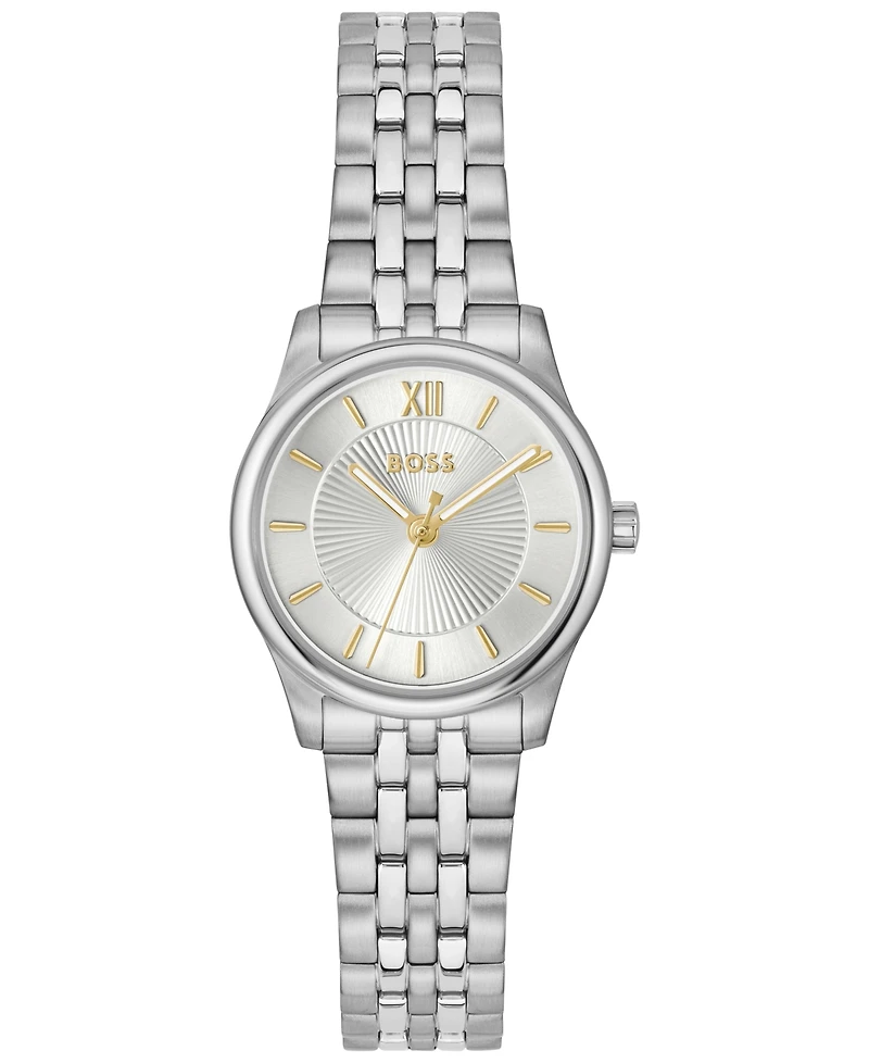 Hugo Boss Women's Graceful Mina Quartz Stainless Steel Watch, 25mm