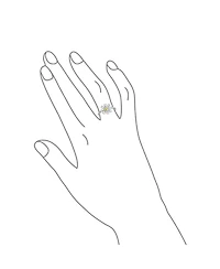 Bling Jewelry Delicate Tiny Two Tone Flower Daisy Ring Thin 1MM Band Gold Plated Sterling Silver