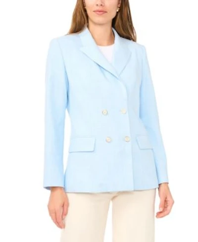 Vince Camuto Womens Collared Double Breasted Jacket