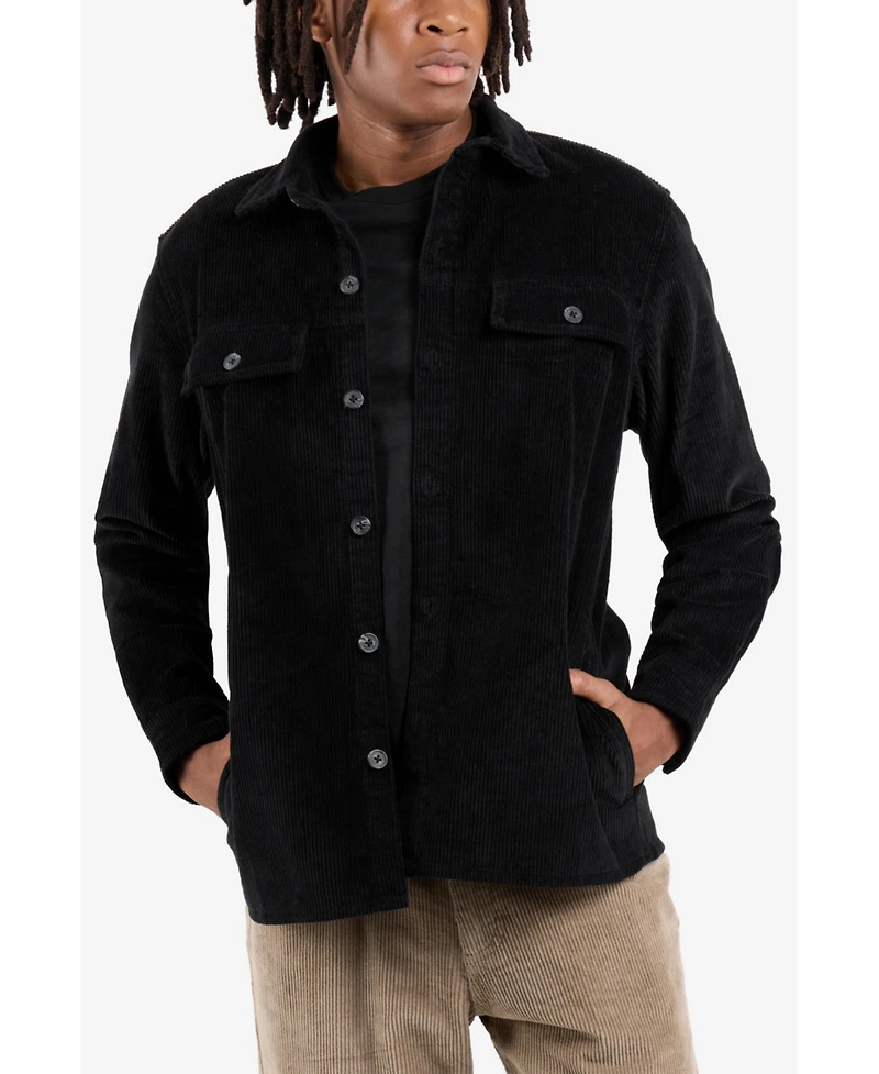 Spring + Mercer Men's Cotton Corduroy Shirt Jacket