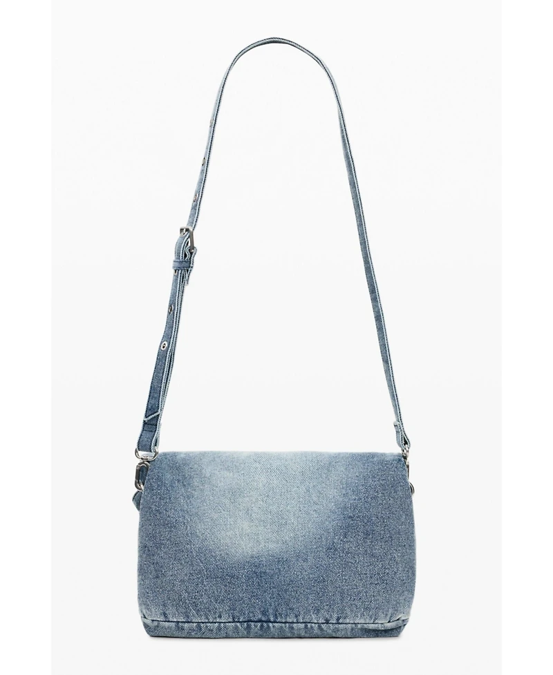 Desigual Women's Medium denim charms bag