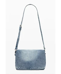 Desigual Women's Medium denim charms bag