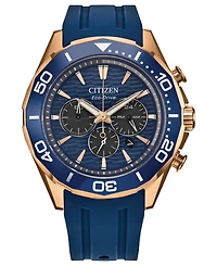 Citizen Men's Endeavor Chronograph Navy Strap Watch, 43mm