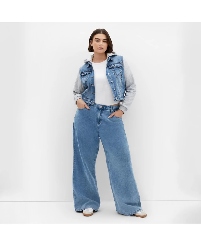 City Chic Women's Denim Street Jacket