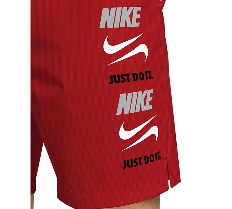 Nike Men's 7" Breaker Stacked Volley Swim Shorts