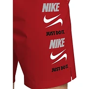 Nike Men's 7" Breaker Stacked Volley Swim Shorts