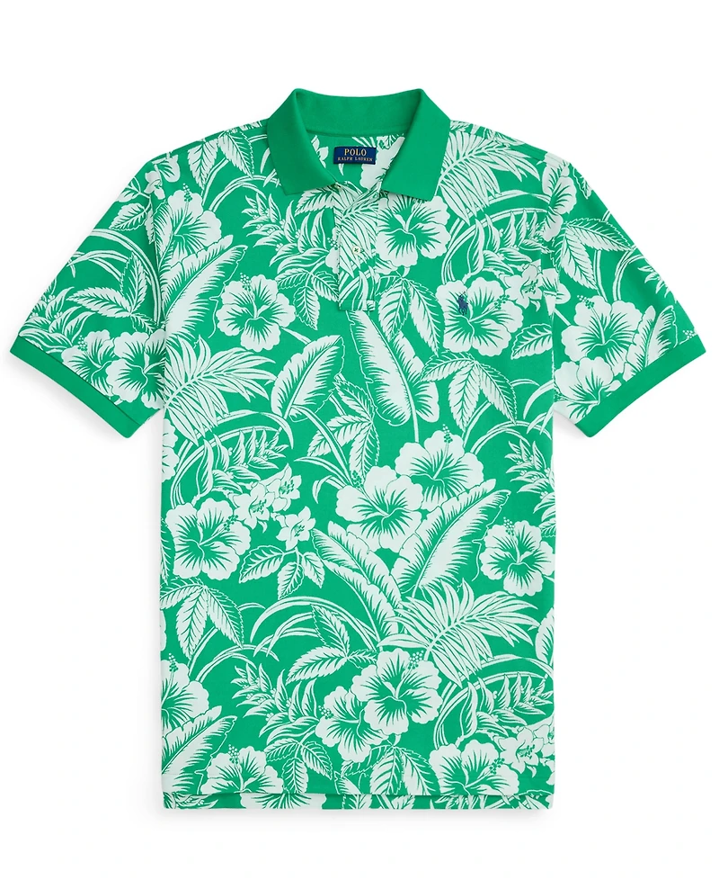Polo Ralph Lauren Men's Big & Tall Short-Sleeve Tropical Print Shirt