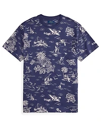 Polo Ralph Lauren Men's Big & Tall Short-Sleeve Bear Jersey T-Shirt