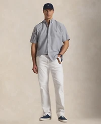 Polo Ralph Lauren Men's Big & Tall Short-Sleeve Oxford Shirt