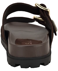 Guess Women's Fasten Double-Buckle Footbed Sandals