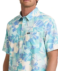 Quiksilver Men's Floral Short-Sleeve Shirt