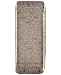 Calvin Klein Zoe Signature Chain Tote Bag