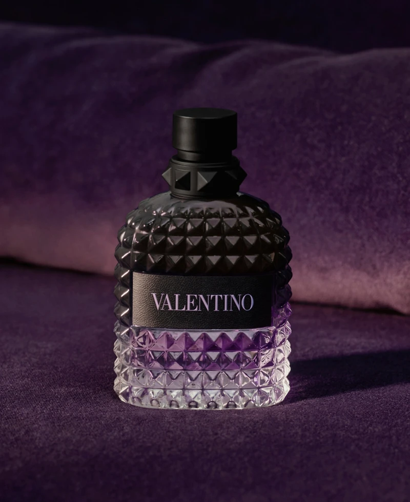 Valentino Uomo Born in Roma Purple Melancholia Eau De Toilette Spray, 3.38 oz.