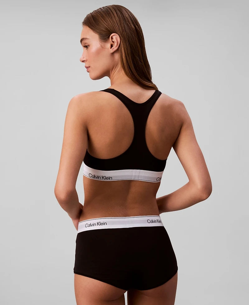 Calvin Klein Women's Icon Cotton Unlined Racerback Bralette QF8493