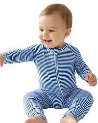 Motette Boys Cobalt Stripe Bamboo Sleeper