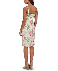 Siena Women's Embroidered Sequin Sweetheart Dress