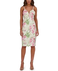 Siena Women's Embroidered Sequin Sweetheart Dress