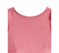 Polo Ralph Lauren Girls' 2-6X Pleated Stretch Ponte Round Neck Dress