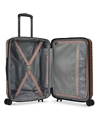 Travel Select Sunny Side Medium Checked Hardshell Spinner Luggage