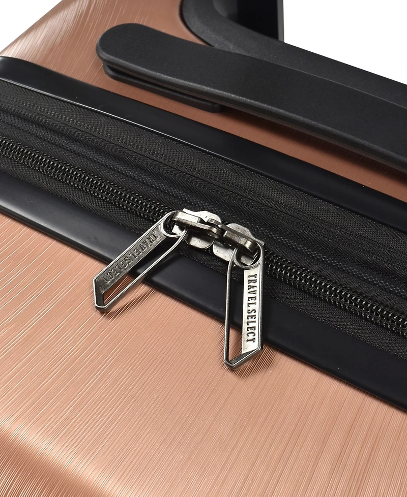 Travel Select Sunny Side Large Checked Hardshell Spinner Luggage