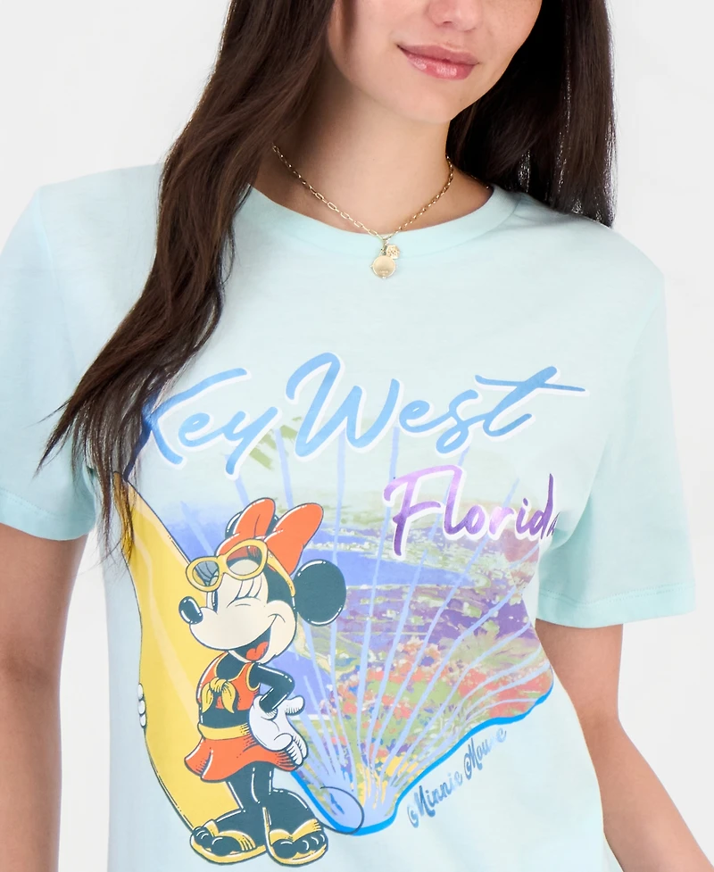 Grayson Threads, The Label Juniors' Minnie Key West Graphic T-Shirt
