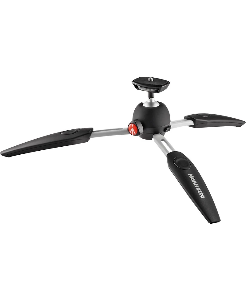 Manfrotto Pixi Evo 2-Section Aluminum Mini Tripod, Black