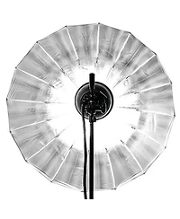 Profoto Deep and Parabolic 33" Umbrella, Small, Silver