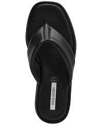 Steve Madden Women's Bella Flatform Slip-On Thong Sandals
