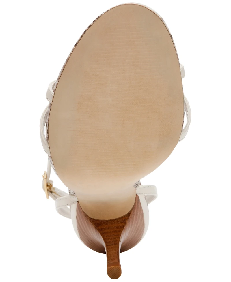 Steve Madden Women's Frenzi Novelty T-Strap Stiletto Heel Dress Sandals