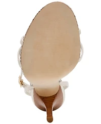 Steve Madden Women's Frenzi Novelty T-Strap Stiletto Heel Dress Sandals