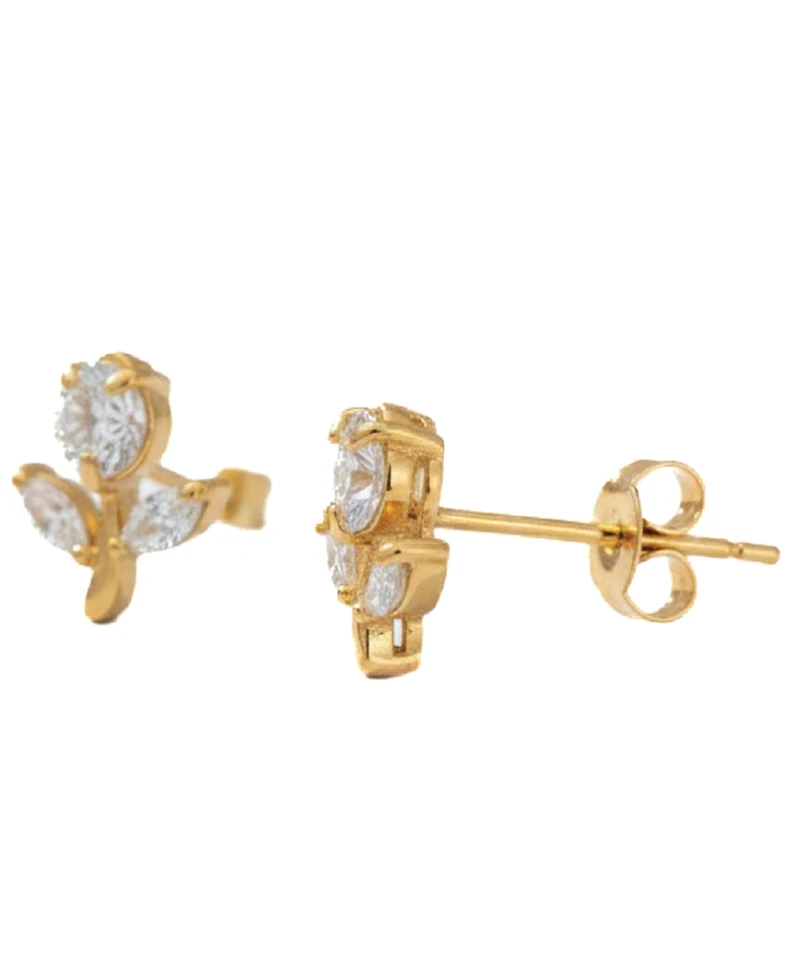 Lola Ade Flora Gold-Tone Stud Earrings