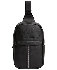 Tommy Hilfiger Men's Zippered Central Sling Bag