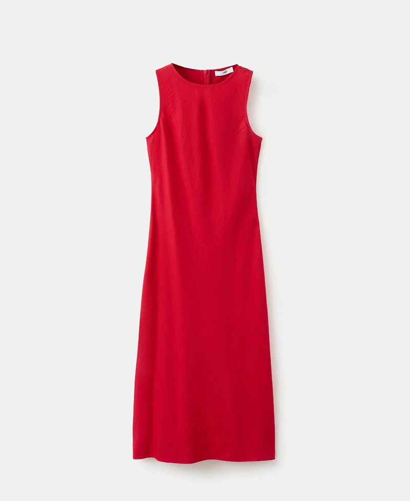Mango Women's Flared Midi-Dress
