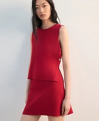 Mango Women's Short Knitted Skirts