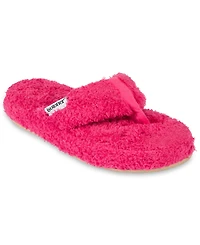 Isotoner Signature Women's Cozy Plush Joey Flip Flop Slippers