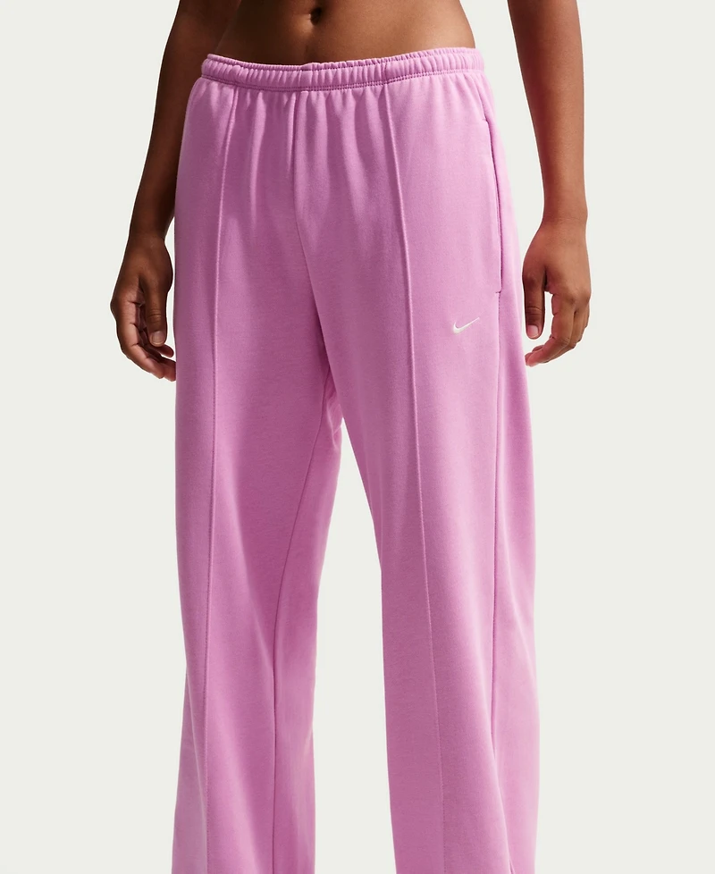 Nike Women's Mid-Rise Open-Hem Pants